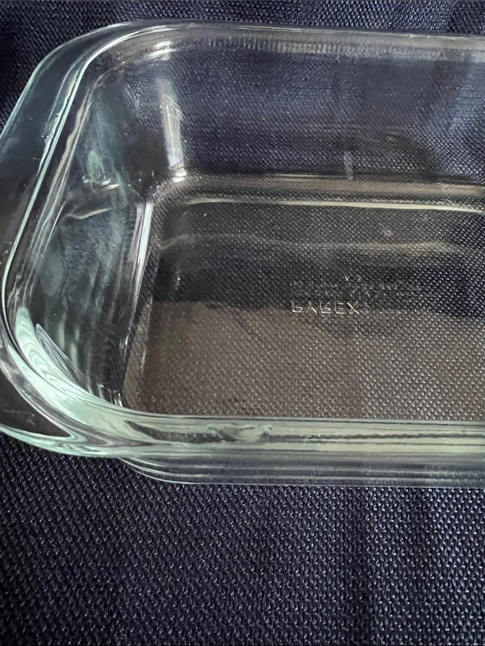 Pyrex Clear Glass Rectangular Baking Dish With Lid